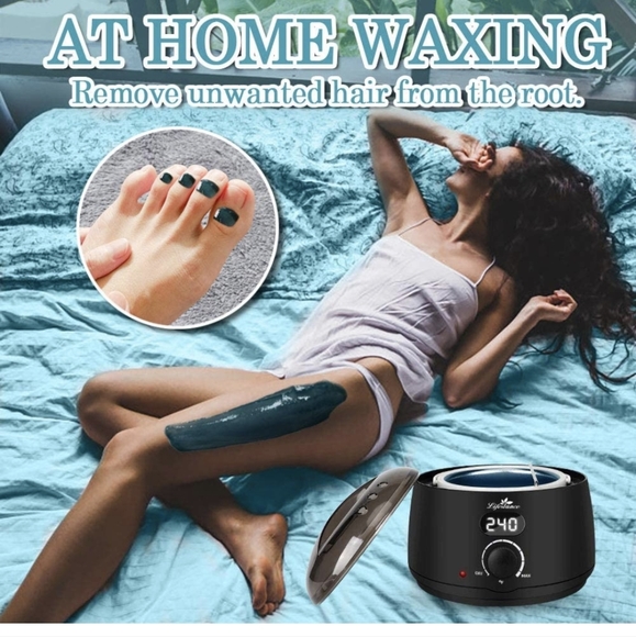 Bath & Body New Lifestance Hair Remover Waxing Kit Digital Wax Warmer